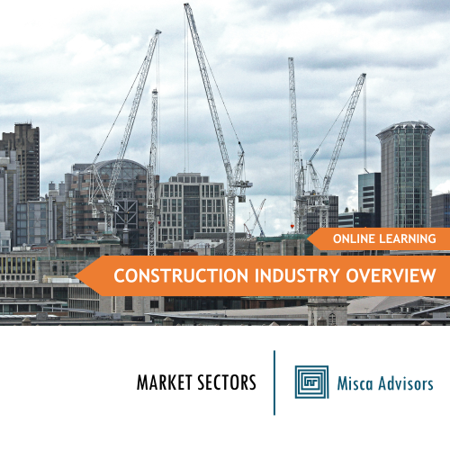 2. Construction Industry Overview - Market Sectors