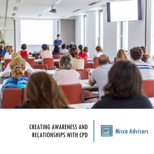 Creating Awareness and Relationships with CPD