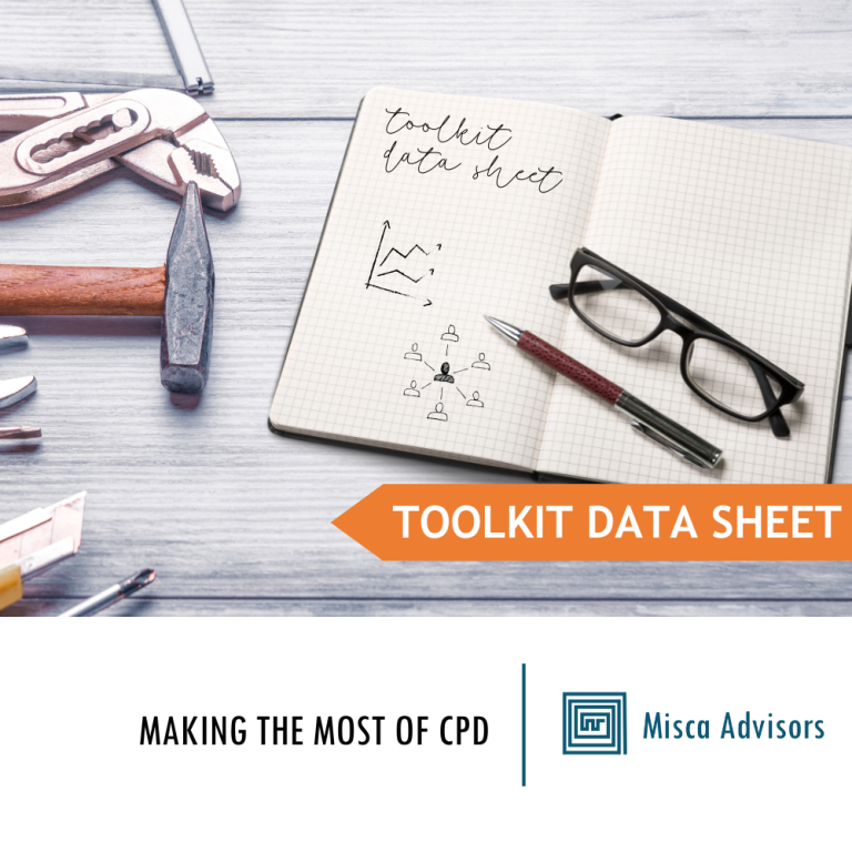Toolkit Datasheet - Making the Most of Construction CPD